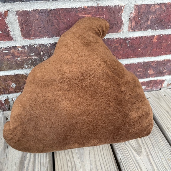 Poop Emoji Pillow 13 Inches Tall 💩 - Picture 5 of 6